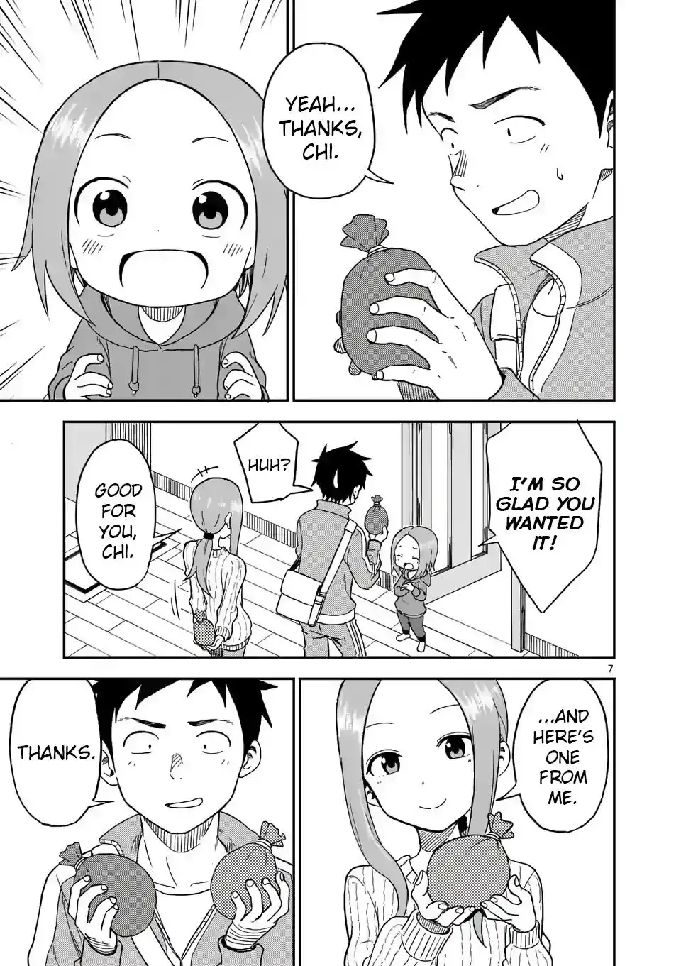 Karakai Jouzu no (Moto) Takagi-san Chapter 75 7